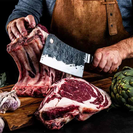 Couperet Olive Forged tranchant du boeuf