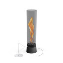 Feu table flamme SPIN air 900 tout noir