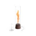 Feu table flamme SPIN air 900 rouge oxyde