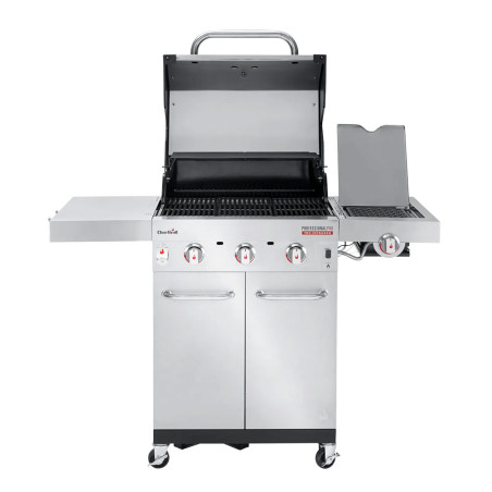 Barbecue gaz Professional PRO S3 Char-Broil couvercle ouvert