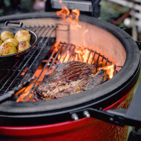 Kamado Classic Joe II cuisson