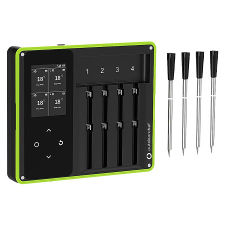 Thermomètre barbecue Easy Check Quadro Outdoorchef