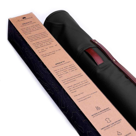 Tablier n°707 PU noir Alaskan Maker
