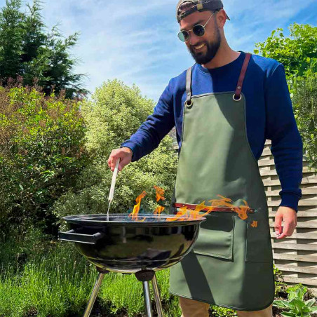 Tablier n°707 PU noir Alaskan Maker