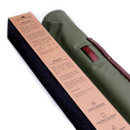 Tablier n°707 PU noir Alaskan Maker