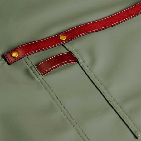 Tablier n°707 PU noir Alaskan Maker