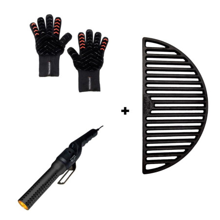 Summer Pack The Bastard - Grille en fonte - Allumeur électrique - Gants
