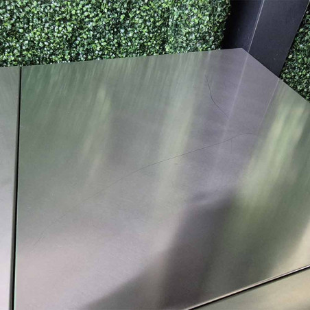 Module d'angle de la cuisine extérieure Weber