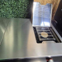 Réchaud latéral de la cuisine extérieure Weber