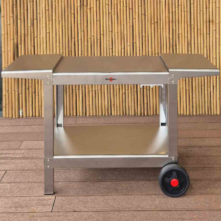 Chariot Plein Air Krampouz en inox - modèle d'expo