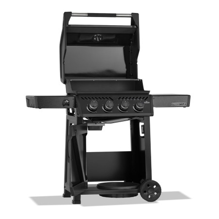 Barbecue gaz Freestyle 425 noir Napoléon ouvert