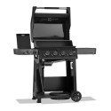 Barbecue gaz Freestyle 425 SIB noir Napoléon ouvert