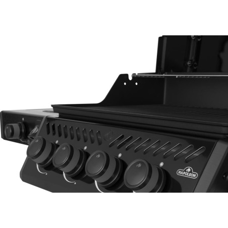 Zoom sur les brûleurs du barbecue gaz Freestyle 365 SB noir
