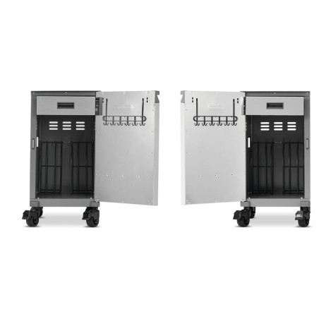 2 meubles de rangement ouverts pour barbecue gaz Prestige Napoléon