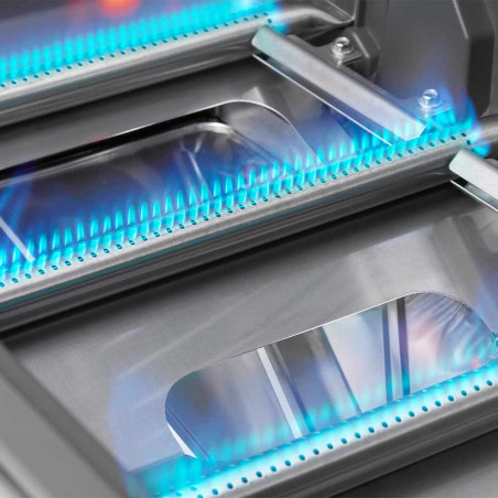 Barbecue gaz Prestige PRO 665 en inox Napoléon - brûleurs