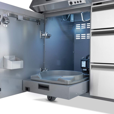 Barbecue gaz Prestige PRO 665 en inox Napoléon - balance de bouteille de gaz