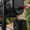 barbecue à pellets Smoque 500 Weber - vidage pellets