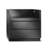 Meuble Oasis noir 2 tiroirs pour BI 32 Napoléon