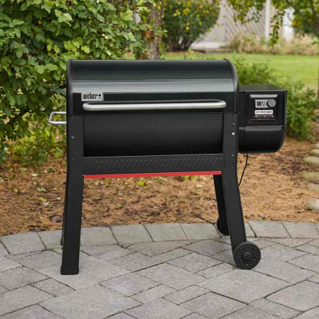 barbecue à pellets Smoque 500 XL Weber - vue extérieure