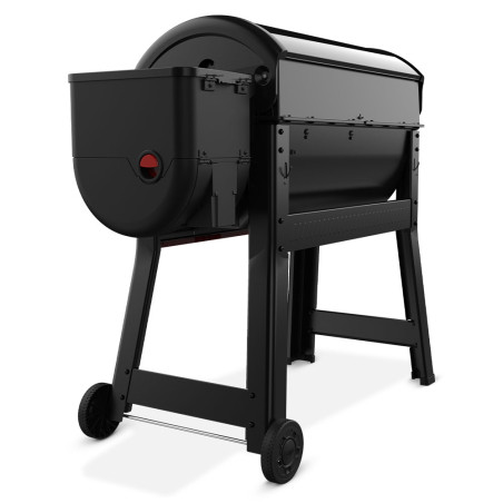 barbecue à pellets Smoque 500 XL Weber - latéral arrière