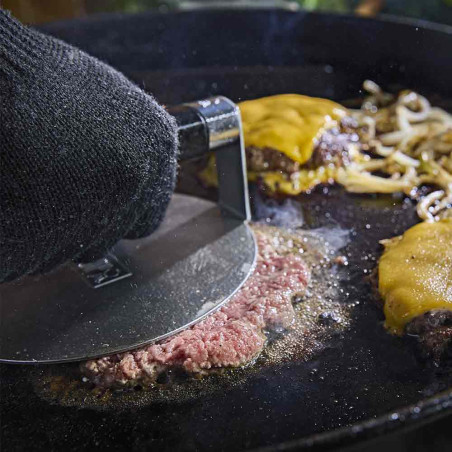 Presse à Burger Inox Weber - serviette