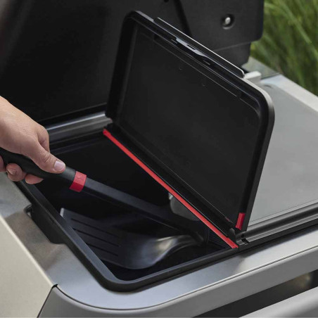Bac de Rangement d'extérieur Weber - Extérieur barbecue rapprochée