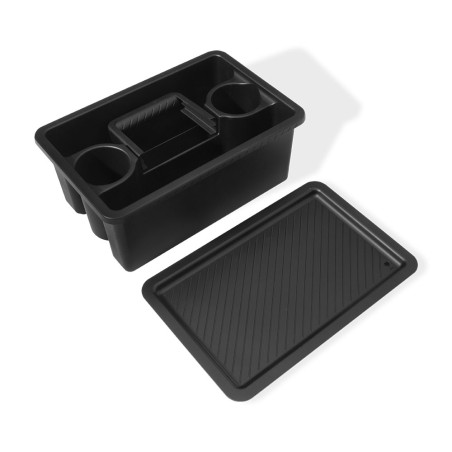 Boîte Compartimentée Weber WORKS - Studio latéral gauche poignée fermée avec couvercle