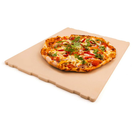 Pierre à Pizza Rect Regal / Imperial Broil King - Studio latéral gauche pizza