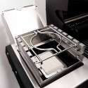 Protection et Support Réchaud latéral IR + 6 Brochettes Broil King - Support