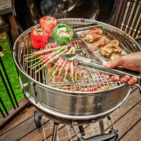 Barbecue CROWN 570 + Gourmet Set Broil King - cuisson