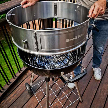 Barbecue CROWN 570 + Gourmet Set Broil King - Installation