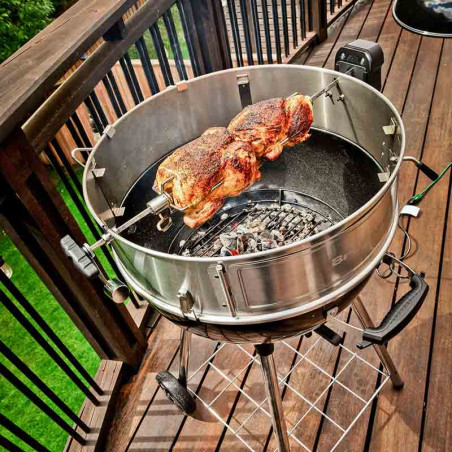 Barbecue CROWN 570 + Gourmet Set Broil King - Rôtisserie cuisson