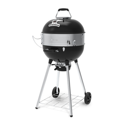 Barbecue CROWN 570 + Gourmet Set Broil King - Studio latéral gauche fermé
