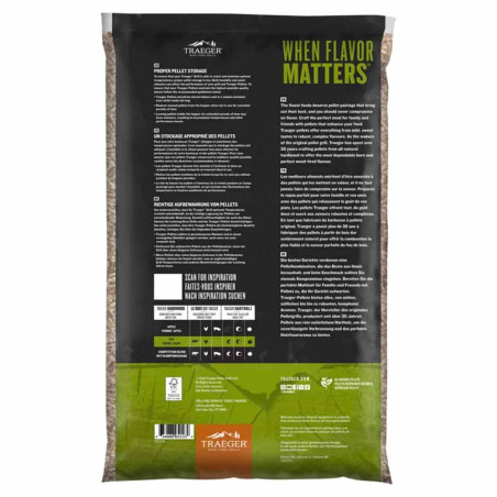 Sac de pellets Chene 9 kg Traeger - studio dos