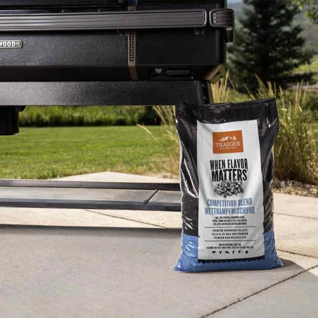 Sac de pellets Mix Competition 9 kg Traeger - Extérieure