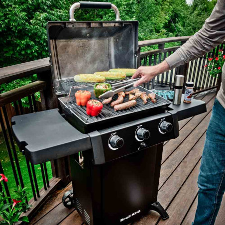 Barbecue gaz GEM 310 Shadow Broil King - extérieur cuisson