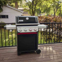 Barbecue gaz Spirit E-435 sur un balcon