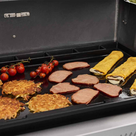 GENESIS E-315W + Plancha Weber - Cuisson