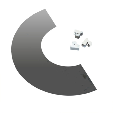 Demi plaque de cuisson Jack Ø 75cm (2pcs) Barbecook - Studio haut