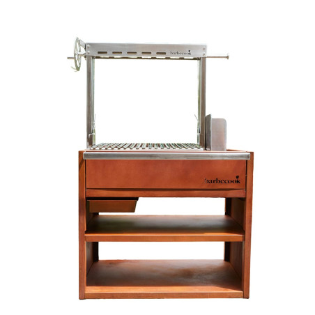 Barbecue asado Pedro acier corten barbecook - studio face