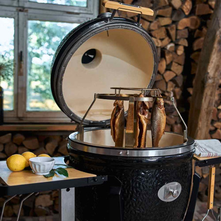 Smoker Set 55 Générateur de fumée Monolith - poisson face