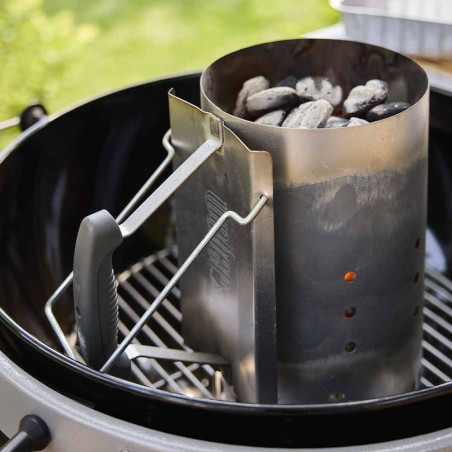 Barbecue PERFORMER Premium 57 cm 2026 Weber - Cheminée d'allumage