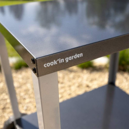 Desserte Plancha MEDIA 70 Cooking Garden - Extérieure