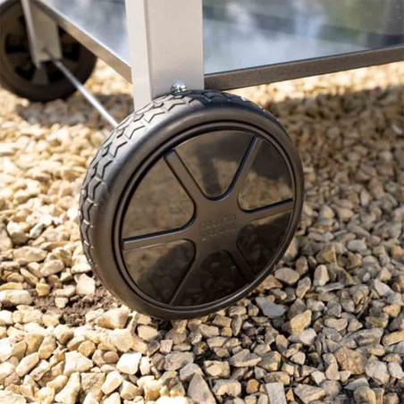 Desserte Plancha MEDIA 70 Cooking Garden - Roue