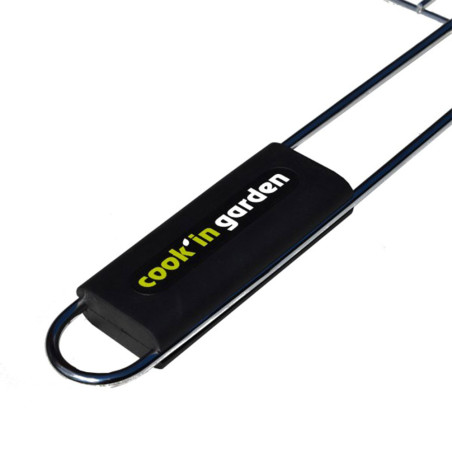 Grille double ronde diam. 37 cm Cook'In Garden - Poignée