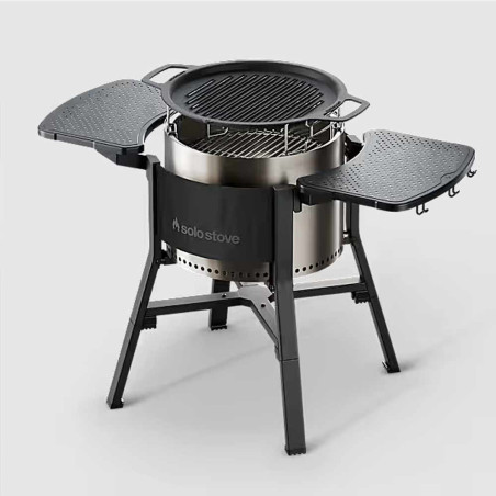 Kit Barbecue stand + grille BONFIRE Solo Stove - Studio latéral grand