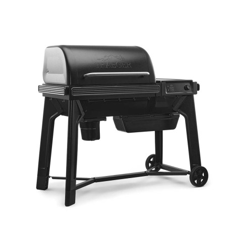 Barbecue à pellets Woodridge Traeger - Studio latéral gauche