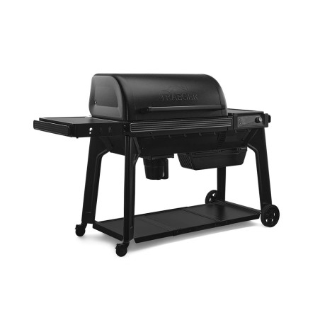Barbecue à Pellets WOODRIDGE PRO traeger - Studio latéral gauche