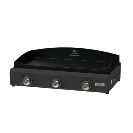 Plancha gaz Amalia Pro 375 Noire Le Marquier - Studio