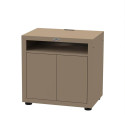 Meuble de cuisson pour plancha / barbecue Taupe Le Marquier - Studio